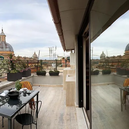 Favolosa Terrazza Nel Centro Di *