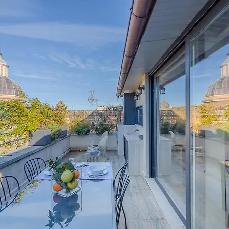 Favolosa Terrazza Nel Centro Di Rom