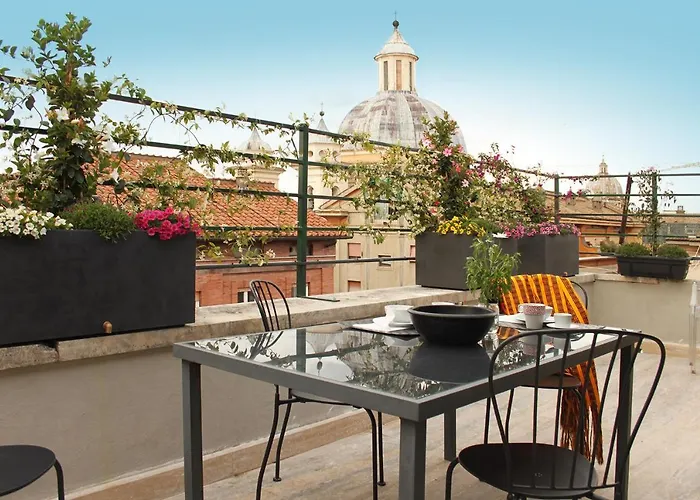 Favolosa Terrazza Nel Centro Di * Rom