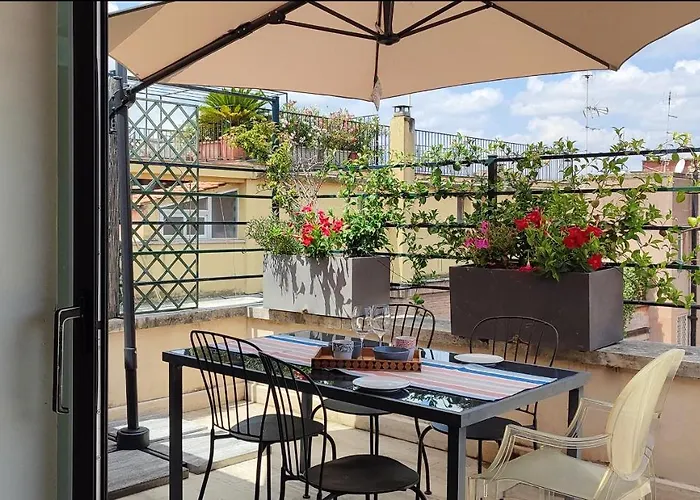 Lägenhet Favolosa Terrazza Nel Centro Di *